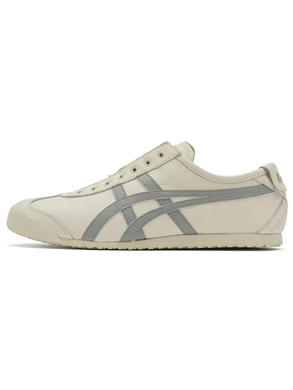 Кроссовки mexico 66 slip on Onitsuka Tiger — изображение 2 из 4, белый/серый