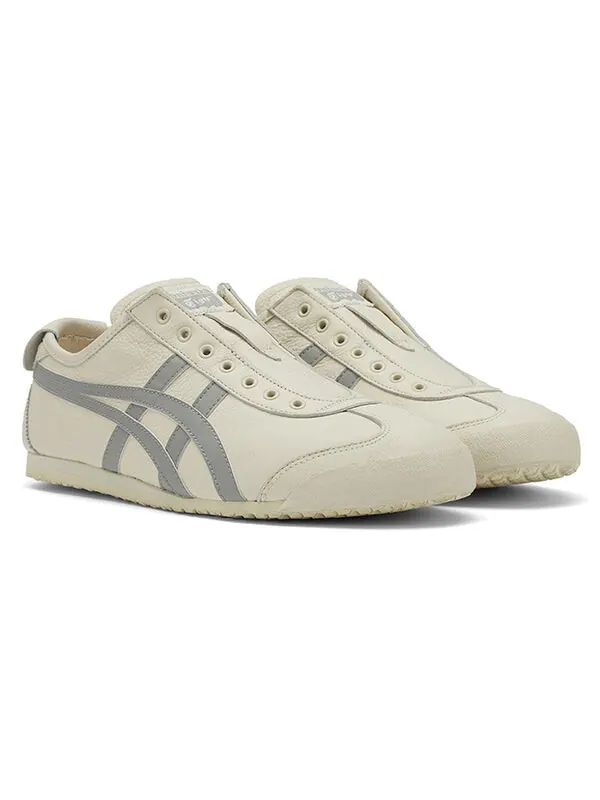 Кроссовки mexico 66 slip on Onitsuka Tiger — изображение 4 из 4, белый/серый