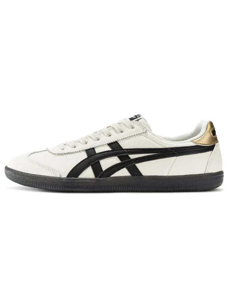 Кроссовки Onitsuka Tiger Tokuten кремово-черный — изображение 1 из 4, белый черный золотистый