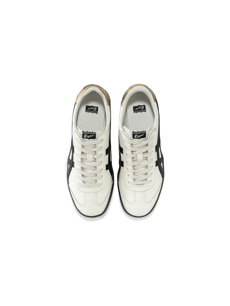 Кроссовки Onitsuka Tiger Tokuten кремово-черный — изображение 3 из 4, белый черный золотистый