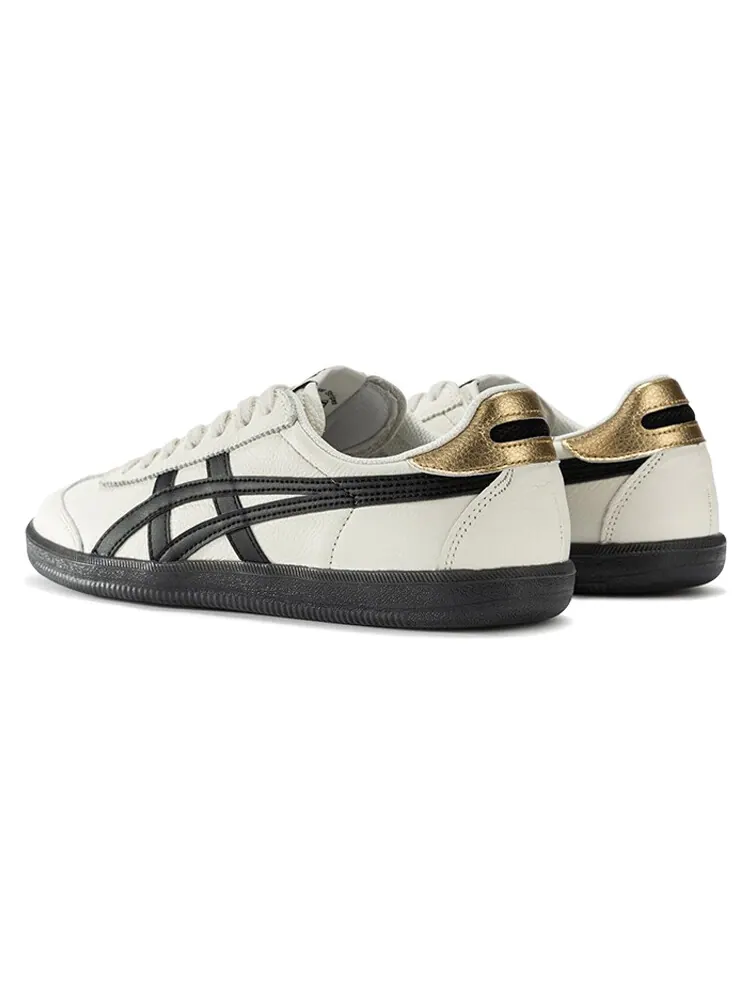 Кроссовки Onitsuka Tiger Tokuten кремово-черный — изображение 4 из 4, белый черный золотистый
