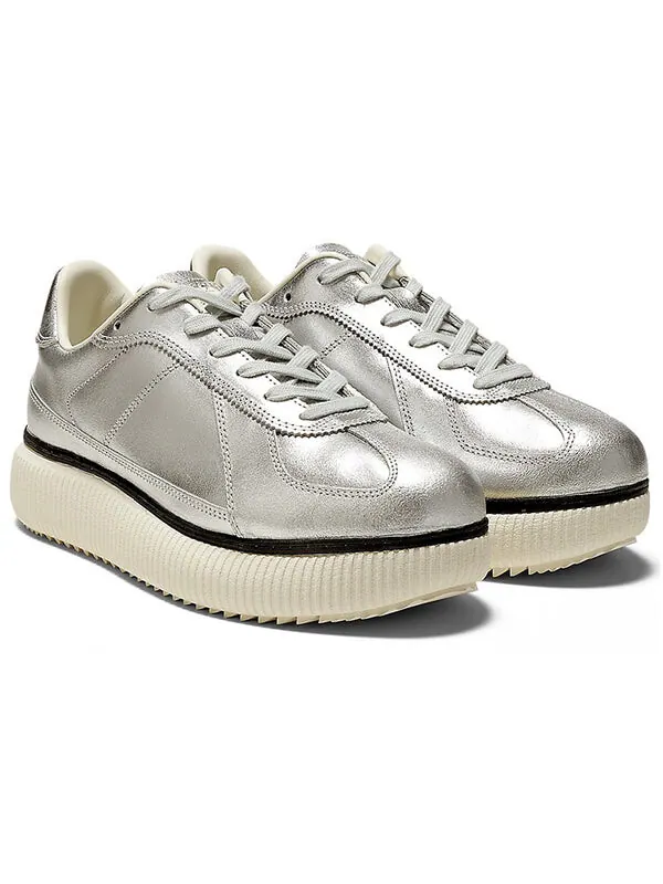 Кроссовки кроссовки delecity Onitsuka Tiger — изображение 4 из 4, серебристый