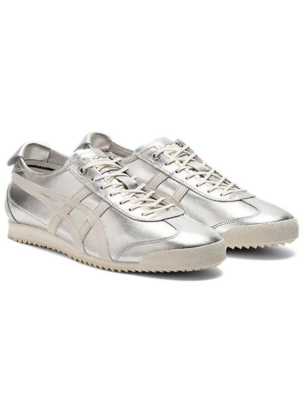 Кроссовки Onitsuka Tiger MEXICO 66 SD Shoes 'Cream Silver' — изображение 3 из 4, кремовый/серебристый