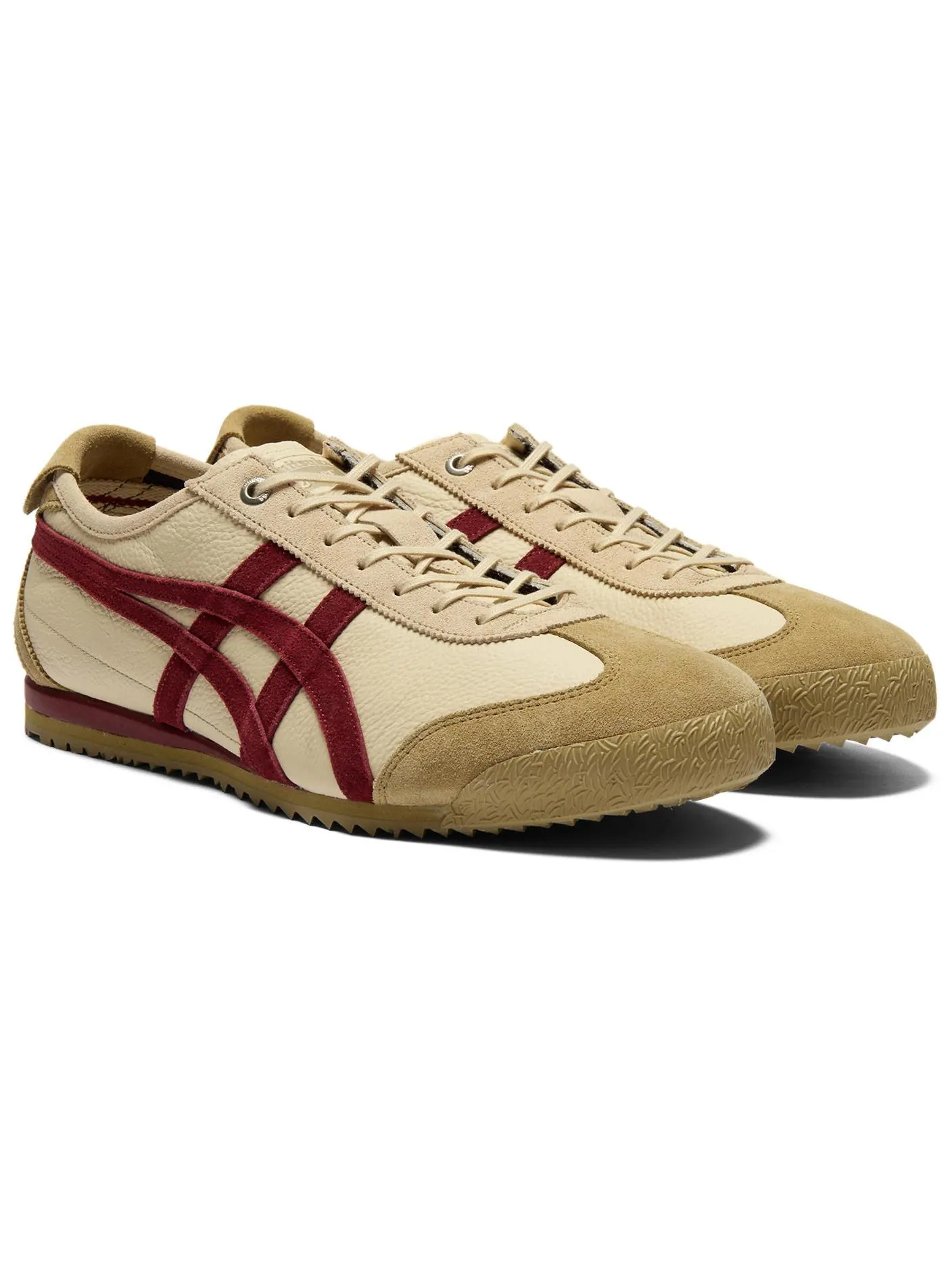 Кроссовки Onitsuka Tiger Mexico 66 SD, классический дизайн — изображение 2 из 7, бежевый