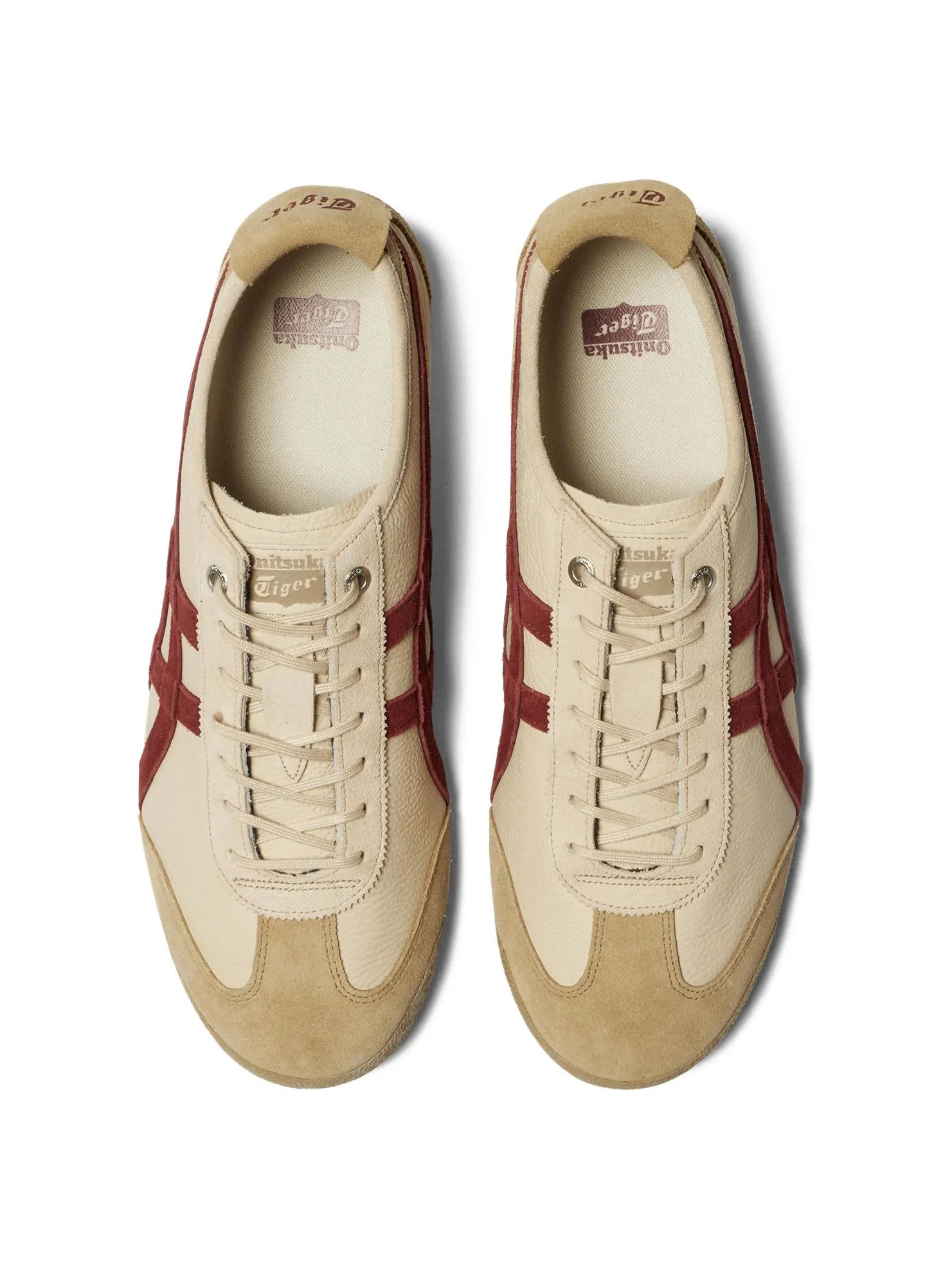 Кроссовки Onitsuka Tiger Mexico 66 SD, классический дизайн — изображение 4 из 7, бежевый