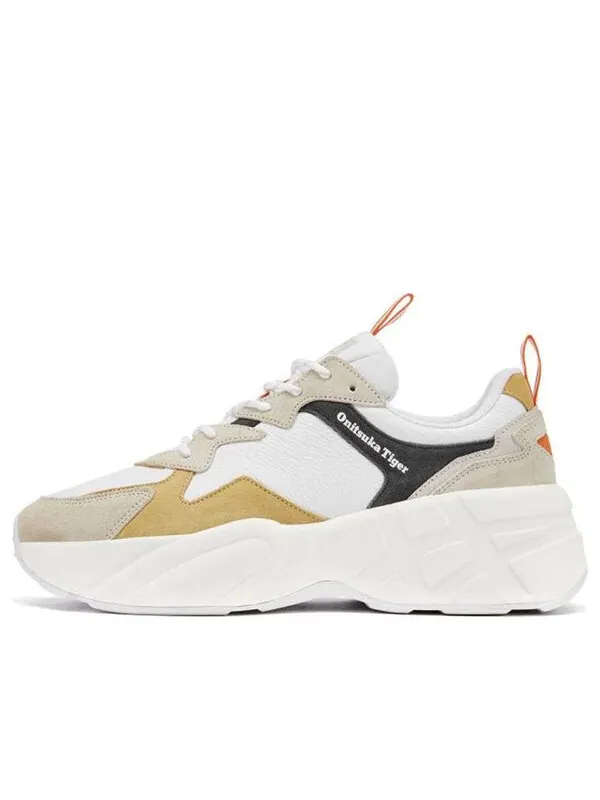 Кроссовки кроссовки Pleaker Onitsuka Tiger — изображение 1 из 4, белый/бежевый/желтый