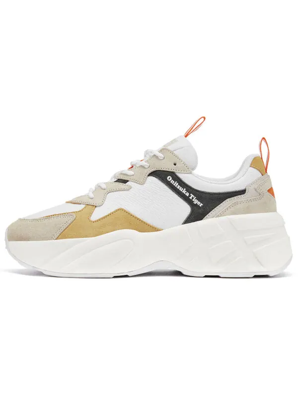 Кроссовки кроссовки Pleaker Onitsuka Tiger — изображение 2 из 4, белый/бежевый/желтый
