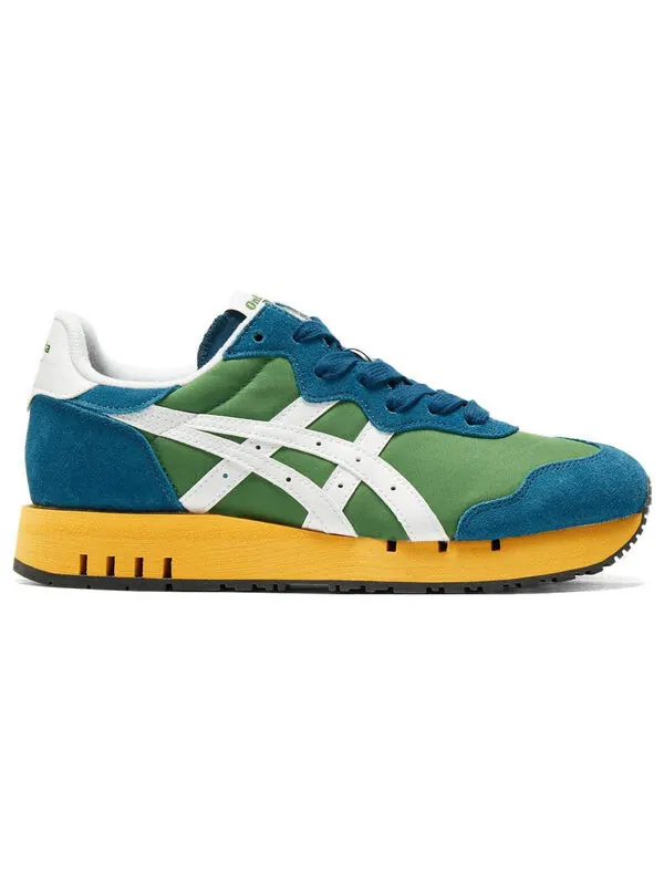 Кроссовки Onitsuka Tiger X-Caliber 'Spinach Green White' — изображение 2 из 4, зеленый/белый