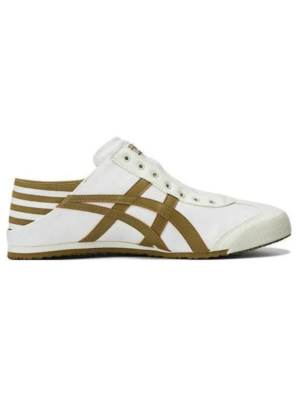 Кроссовки мексика 66 Onitsuka Tiger — изображение 2 из 4, белый/коричневый