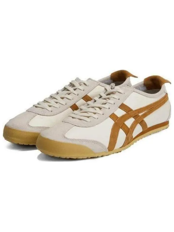 Кроссовки мексика 66 Onitsuka Tiger — изображение 4 из 4, белый/коричневый