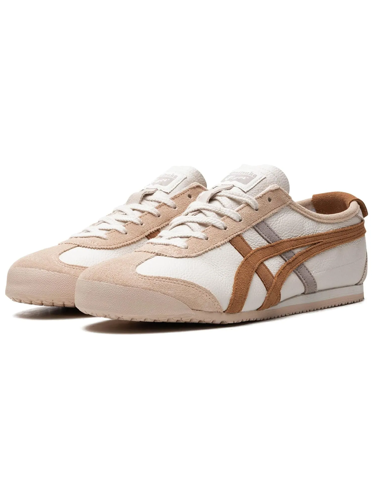 Кроссовки Onitsuka Tiger MEXICO 66, универсальные низкие — изображение 4 из 6, бежевый коричневый