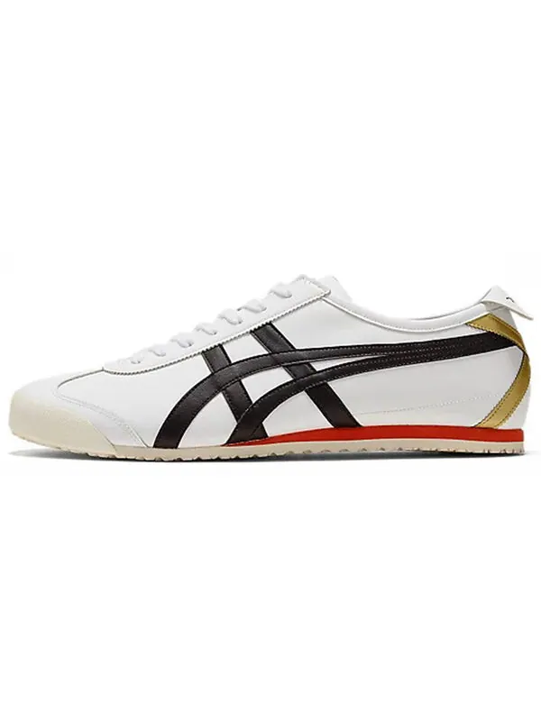 Кроссовки мексика 66 Onitsuka Tiger — изображение 2 из 4, белый/черный/золотистый