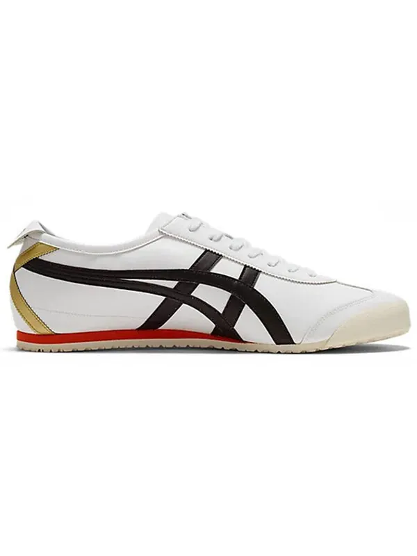 Кроссовки мексика 66 Onitsuka Tiger — изображение 3 из 4, белый/черный/золотистый