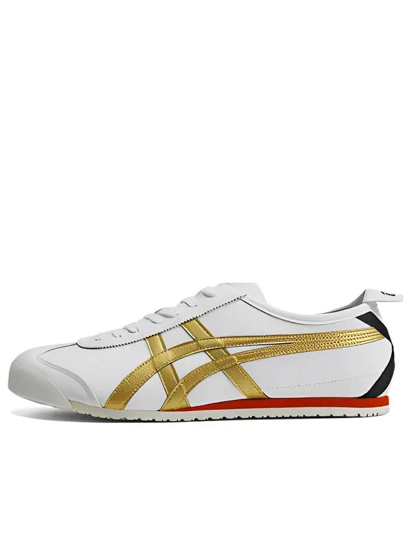 Кроссовки мексика 66 Onitsuka Tiger — изображение 1 из 4, белый/золотистый