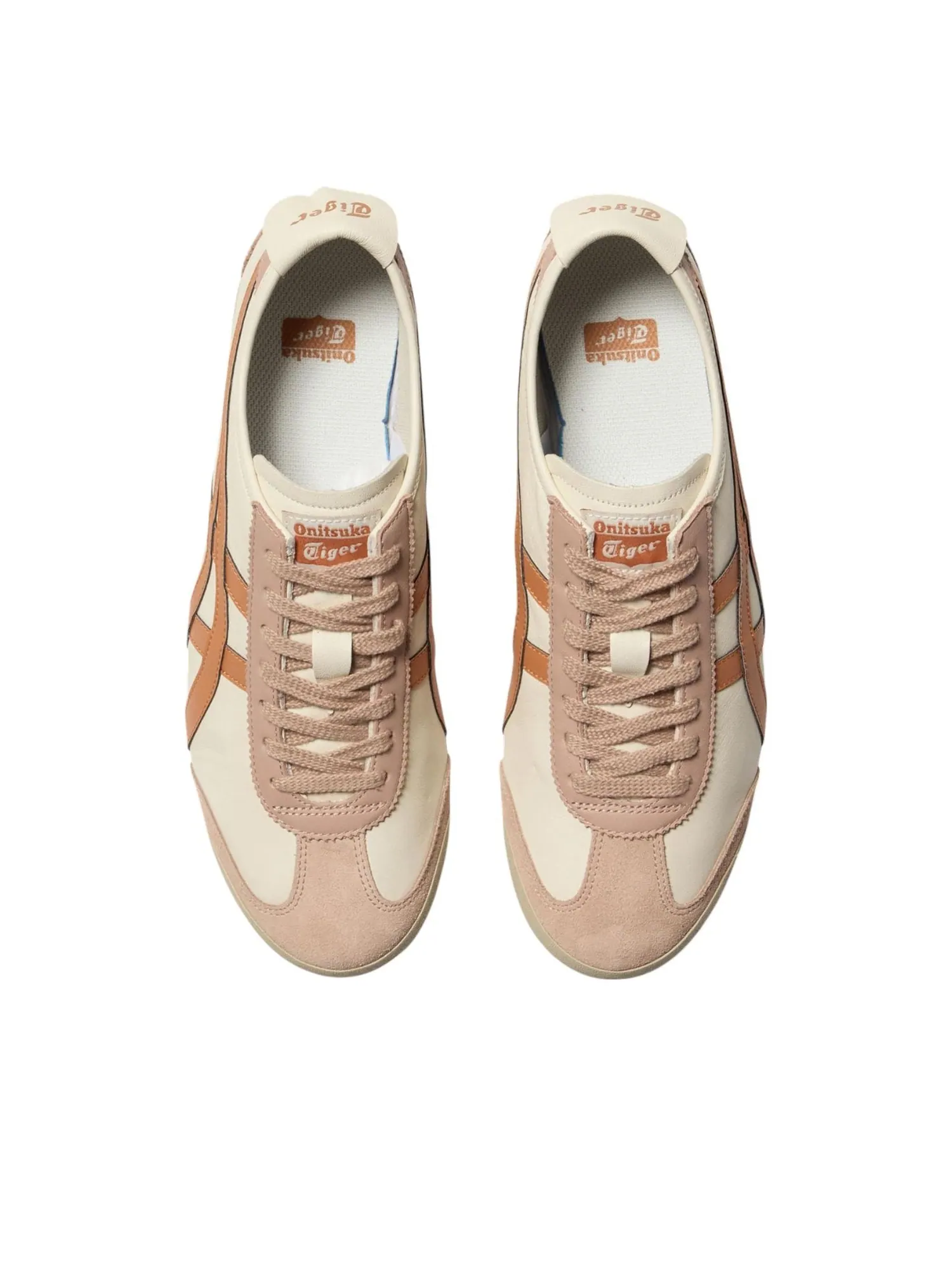 Кроссовки Onitsuka Tiger Mexico 66 'Birch Rust Orange' — изображение 2 из 5, бежевый