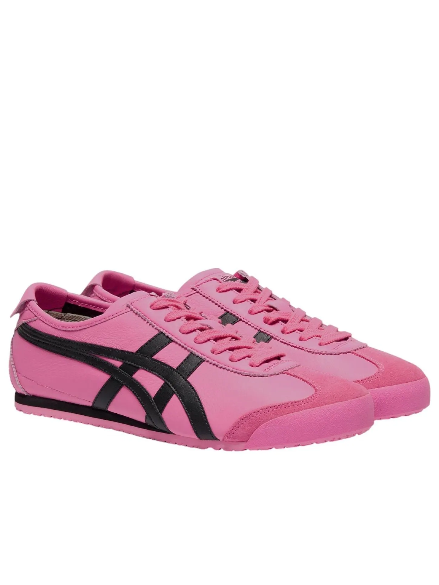 Кроссовки Onitsuka Tiger Mexico 'Dragon Fruit Black' — изображение 3 из 5, розовый