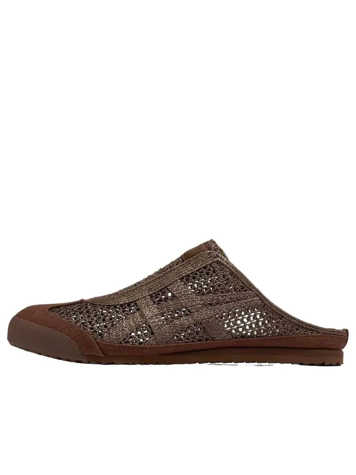 Сабо Onitsuka Tiger Mexico 66 Sabot 'Dark Brown' — изображение 1 из 5, коричневый