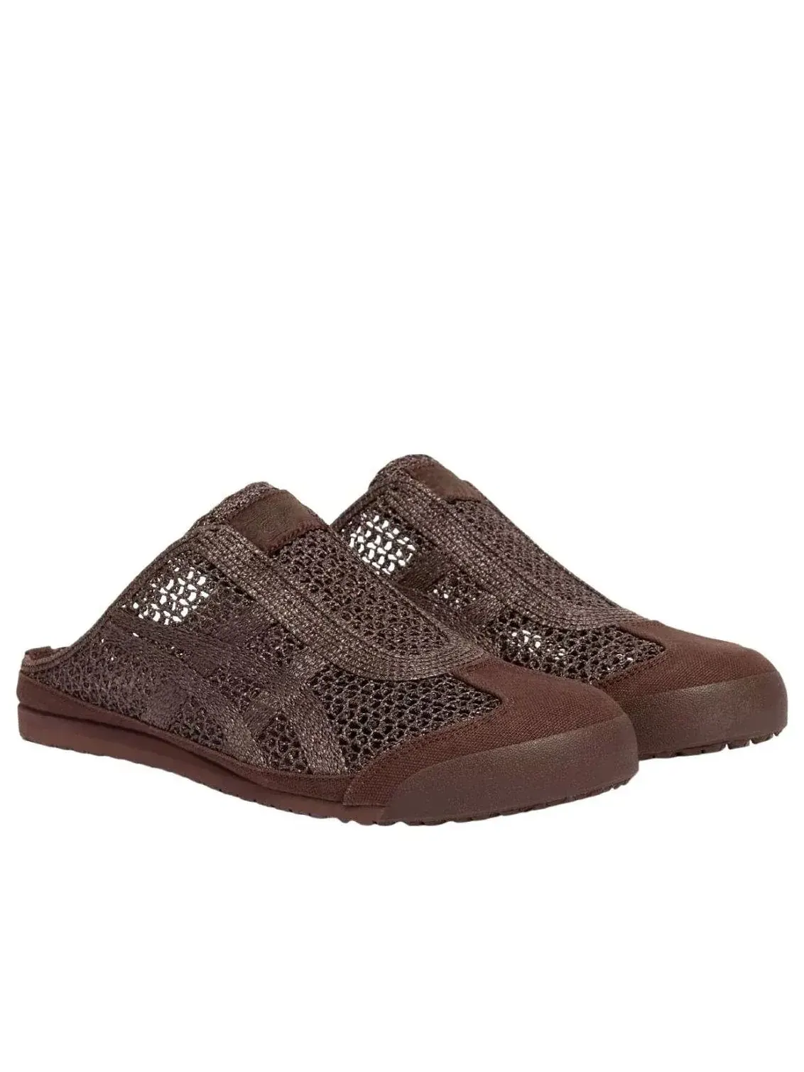 Сабо Onitsuka Tiger Mexico 66 Sabot 'Dark Brown' — изображение 2 из 5, коричневый