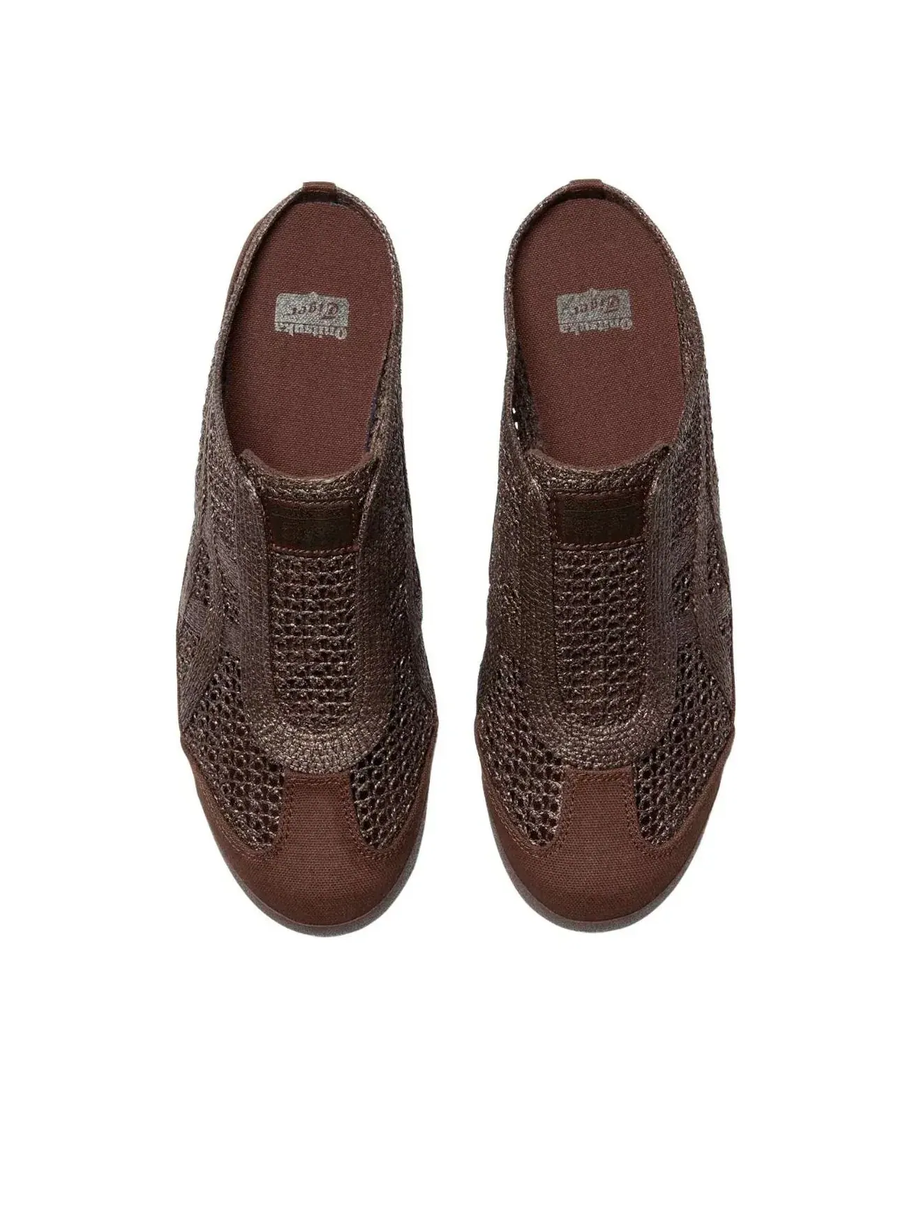 Сабо Onitsuka Tiger Mexico 66 Sabot 'Dark Brown' — изображение 3 из 5, коричневый