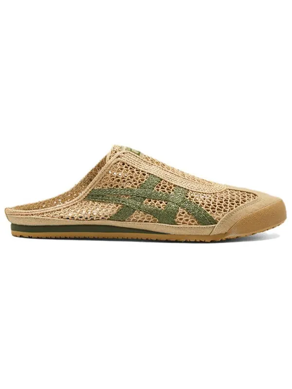 Кроссовки mexico 66 sabot Onitsuka Tiger — изображение 2 из 4, бежевый/зеленый