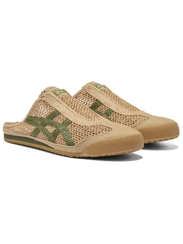 Кроссовки mexico 66 sabot Onitsuka Tiger — изображение 3 из 4, бежевый/зеленый