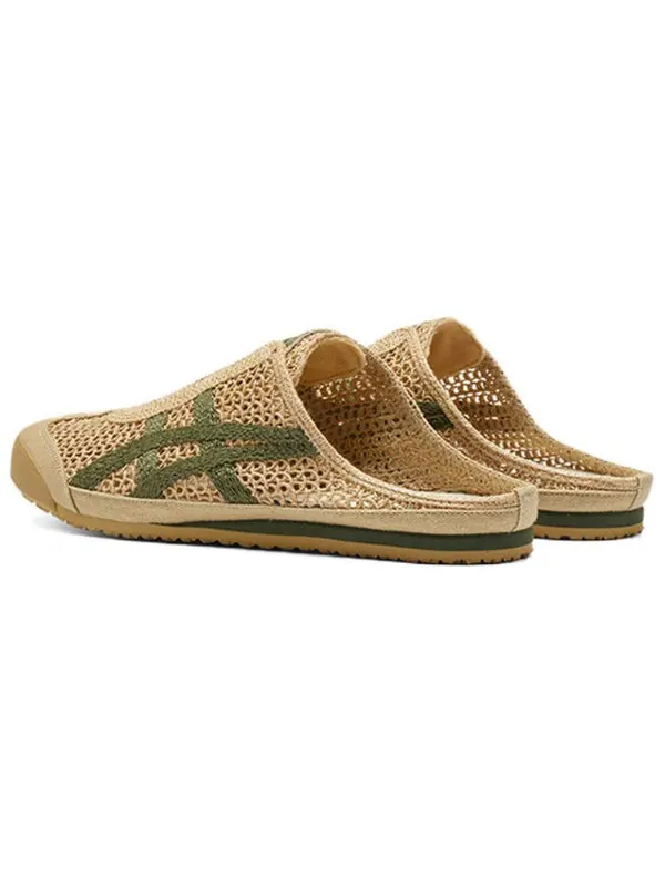 Кроссовки mexico 66 sabot Onitsuka Tiger — изображение 4 из 4, бежевый/зеленый