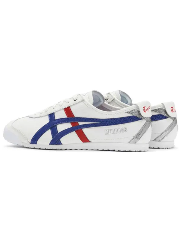 Кроссовки Onitsuka Tiger MEXICO 66 Shoes 'White Blue Red' — изображение 3 из 4, белый/синий/красный