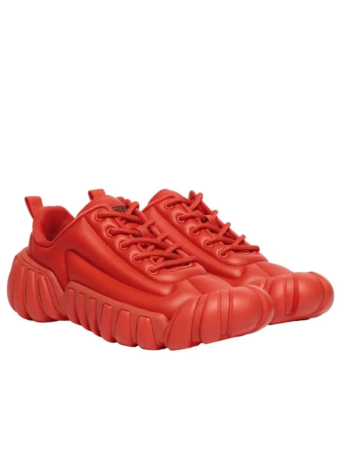 Кроссовки Onitsuka Tiger Dentigre Puff 'Fiery Red' — изображение 2 из 5, красный