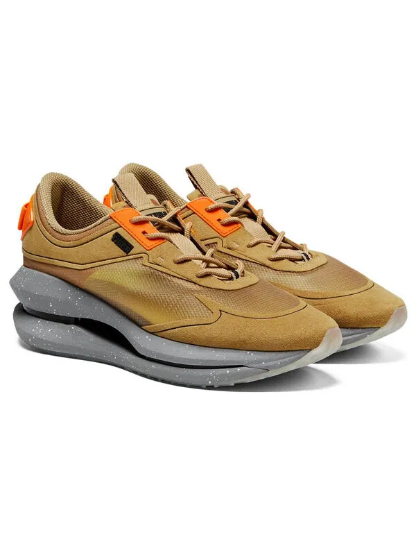 Кроссовки runger 'desert camp shocking orange' Onitsuka Tiger — изображение 3 из 4, оранжевый