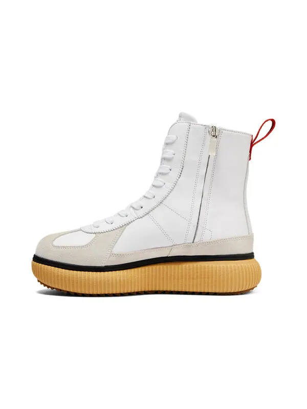 Кроссовки delecity boot Onitsuka Tiger — изображение 2 из 4, белый/красный