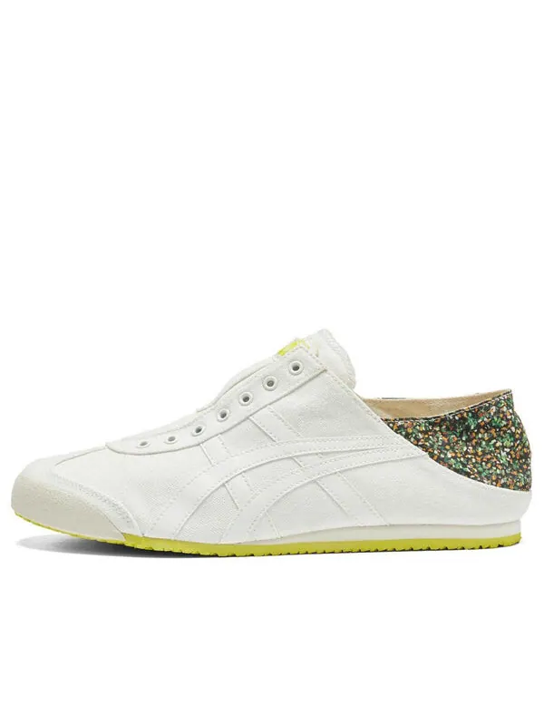 Кроссовки mexico 66 paraty Onitsuka Tiger — изображение 1 из 4, белый/зеленый/мульти
