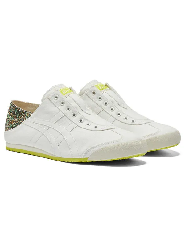 Кроссовки mexico 66 paraty Onitsuka Tiger — изображение 3 из 4, белый/зеленый/мульти