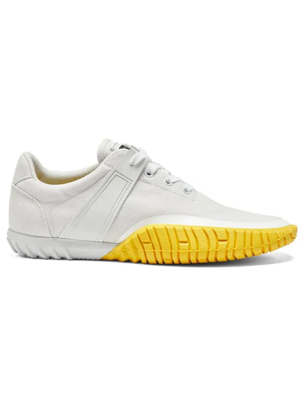 Кроссовки утка тигр Onitsuka Tiger — изображение 2 из 4, серый/желтый