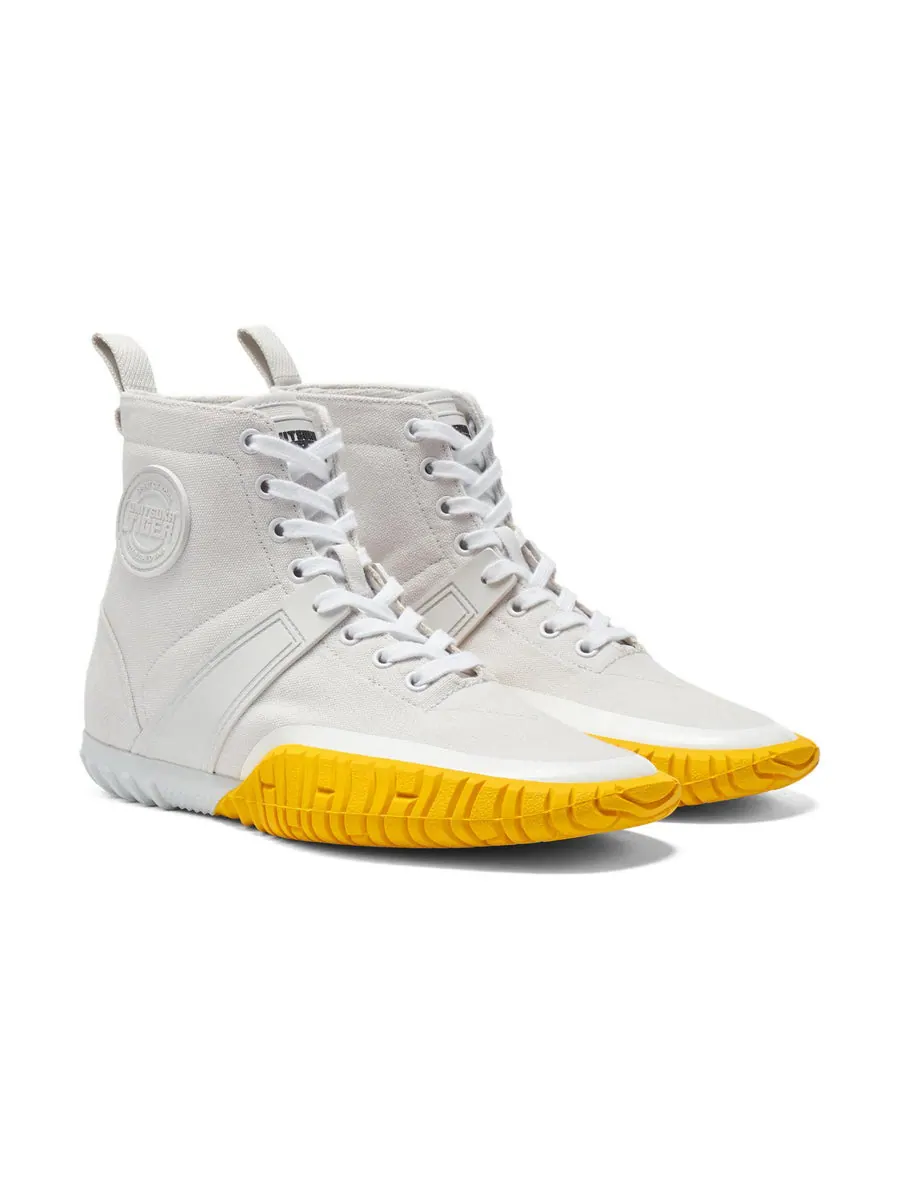 Кроссовки Onitsuka Tiger Duck Tiger MT 'Grey Yellow' — изображение 2 из 6, серый