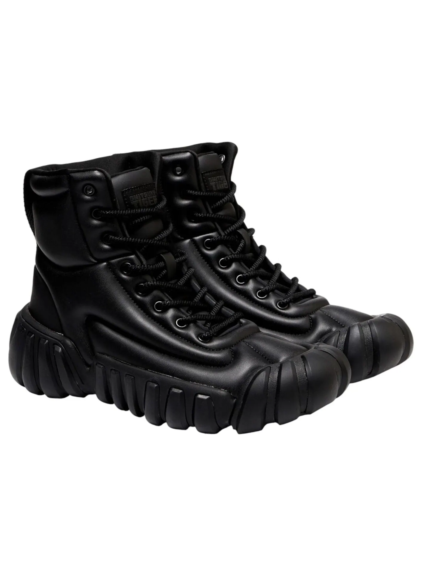 Кроссовки Onitsuka Tiger Dentigre Puff Boot 'Black' — изображение 2 из 6, черный
