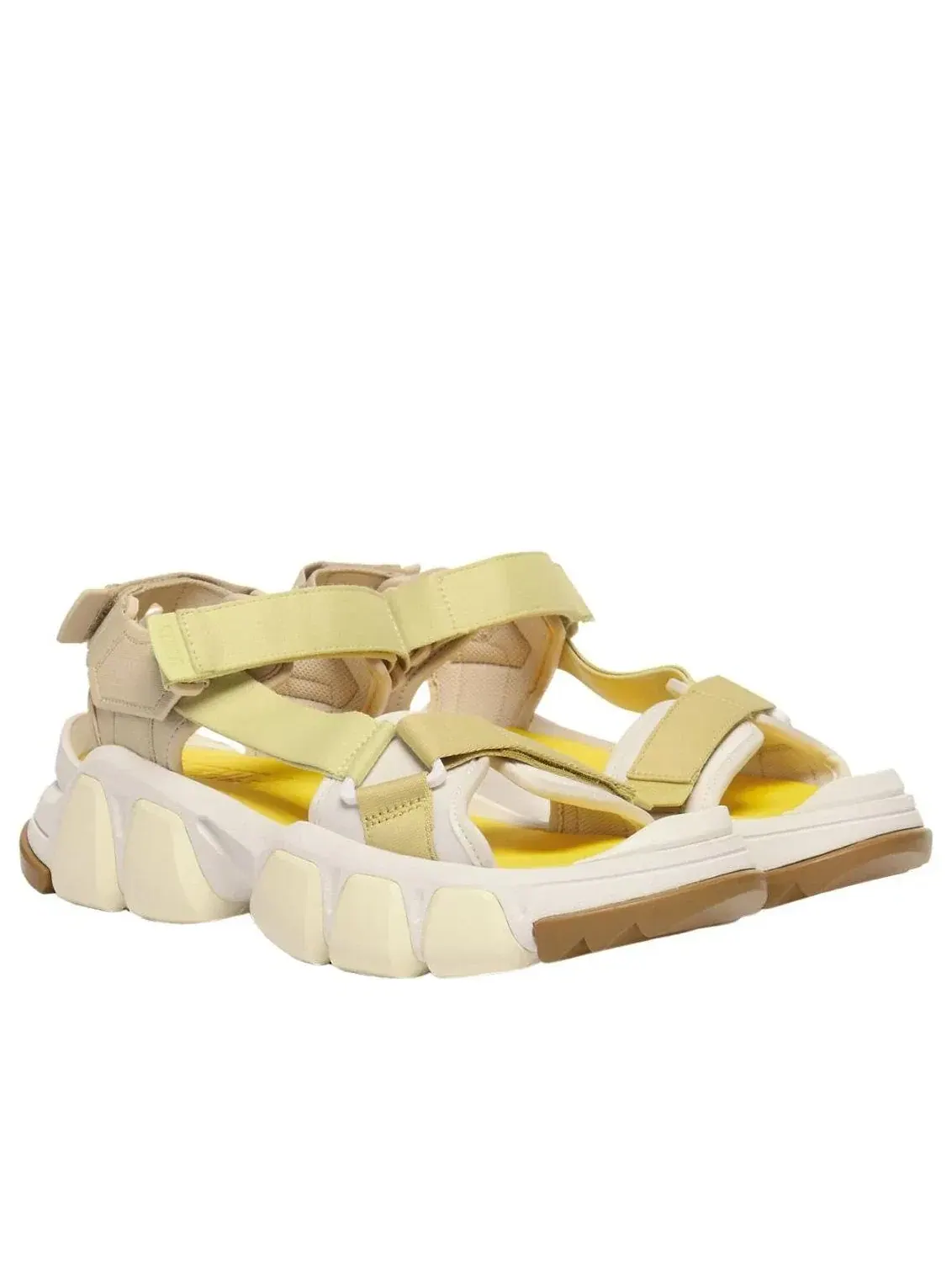 Сандалии Onitsuka Tiger Dentigre Belted 'Mineral Brown Wheat Yellow' 1183C188-200 — изображение 2 из 5, желтый