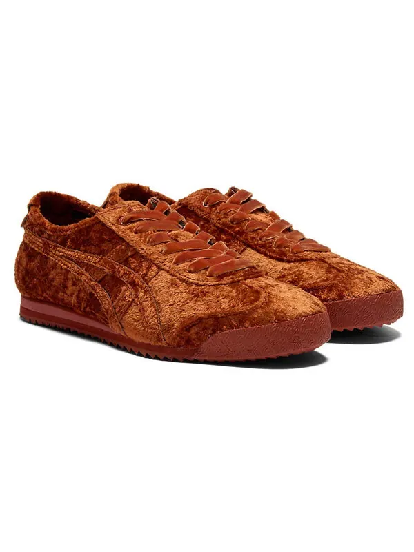 Кроссовки mexico 66 velvet 'brown' Onitsuka Tiger — изображение 3 из 4, коричневый/коричневый