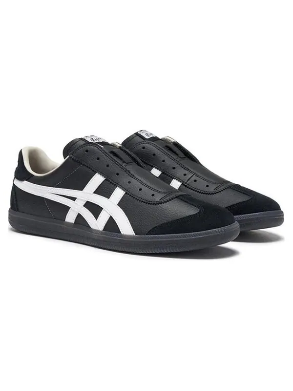 Кроссовки tokuten slip on Onitsuka Tiger — изображение 2 из 4, черный/белый