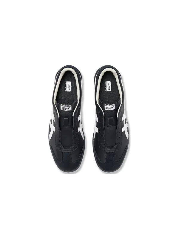 Кроссовки tokuten slip on Onitsuka Tiger — изображение 3 из 4, черный/белый