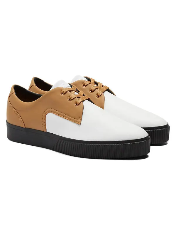 Кроссовки пониты Onitsuka Tiger — изображение 3 из 4, белый/бежевый