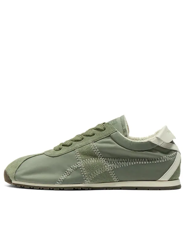 Кроссовки Onitsuka Tiger Corsair A55 — изображение 1 из 4, зеленый/кремовый