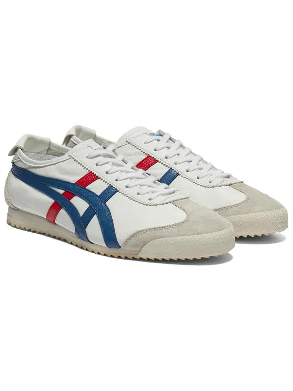 Кроссовки mexico 66 nm white blue'' Onitsuka Tiger — изображение 2 из 4, белый/синий/красный