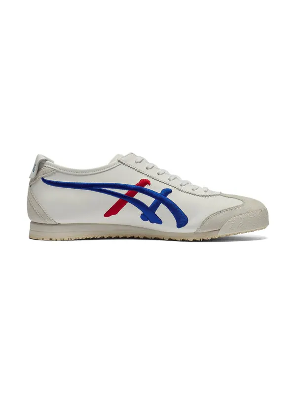 Кроссовки mexico 66 nm 'white blue red' Onitsuka Tiger — изображение 2 из 4, белый/синий