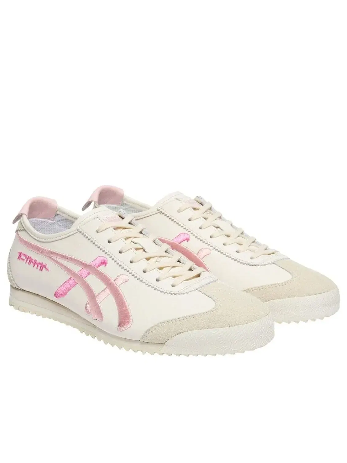 Мужские кроссовки с кожаным верхом Mexico 66 Onitsuka Tiger — изображение 2 из 5, белый