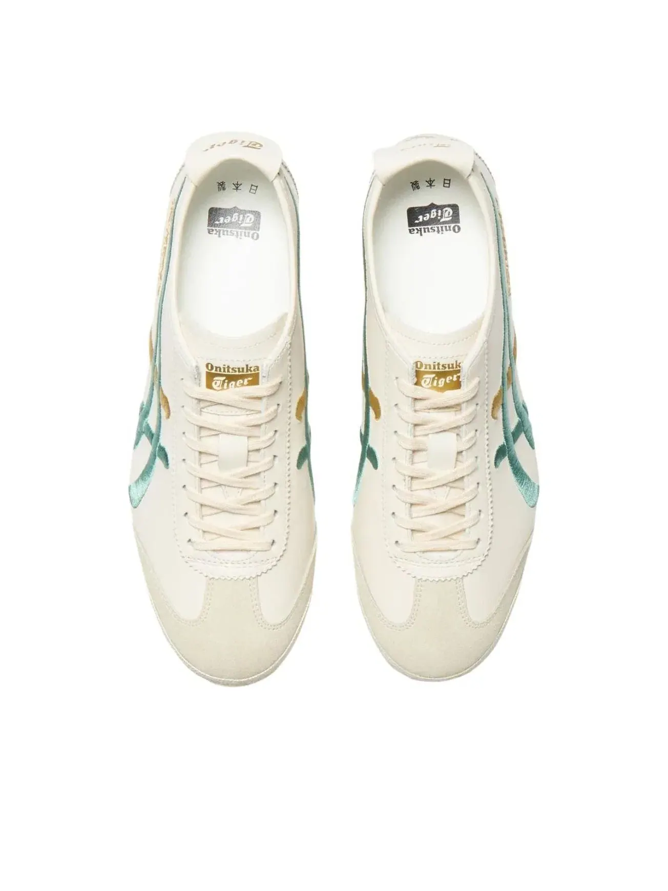 Мужские кроссовки с кожаным верхом Mexico 66 Onitsuka Tiger — изображение 4 из 5, белый