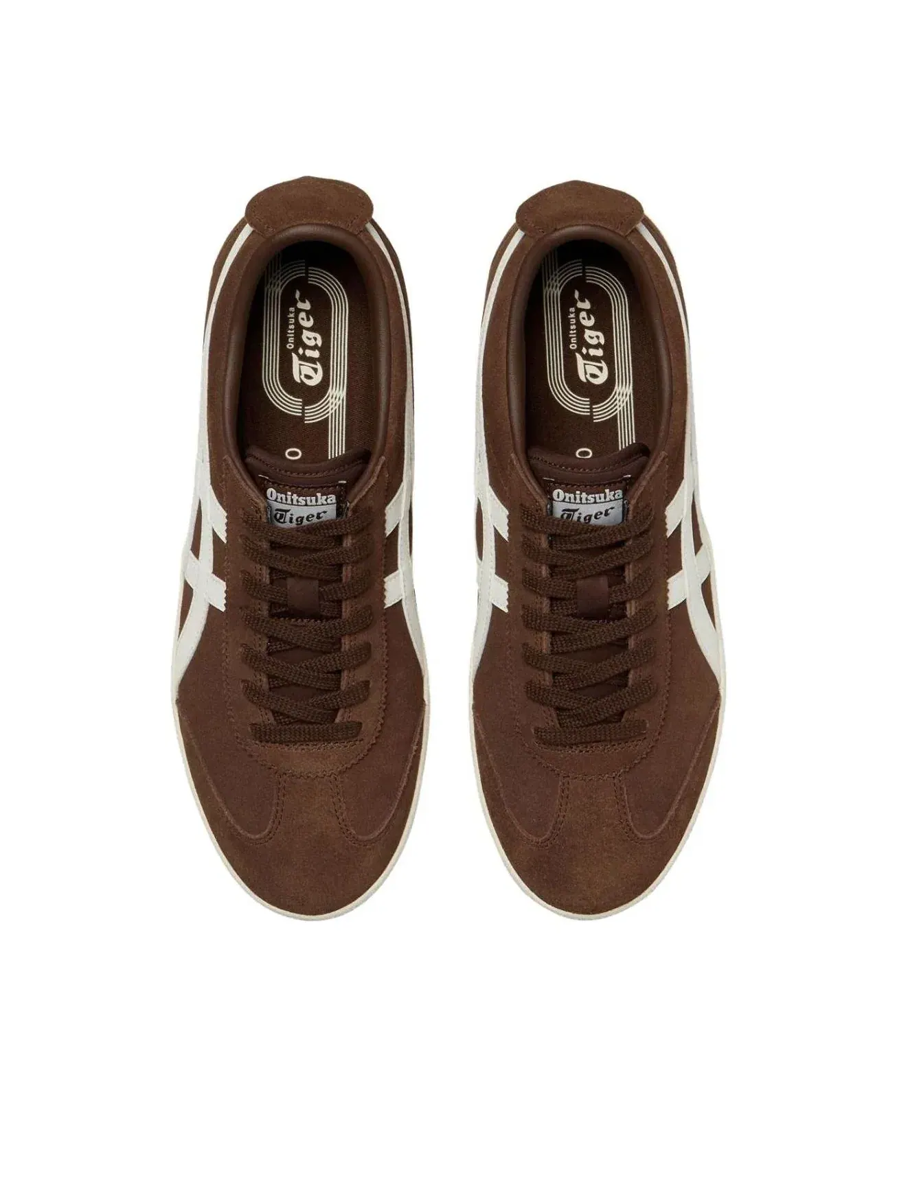 Кроссовки Onitsuka Tiger Mexico 66 Delegation 'Dark Brown Cream' 1183C344-200 — изображение 5 из 5, коричневый