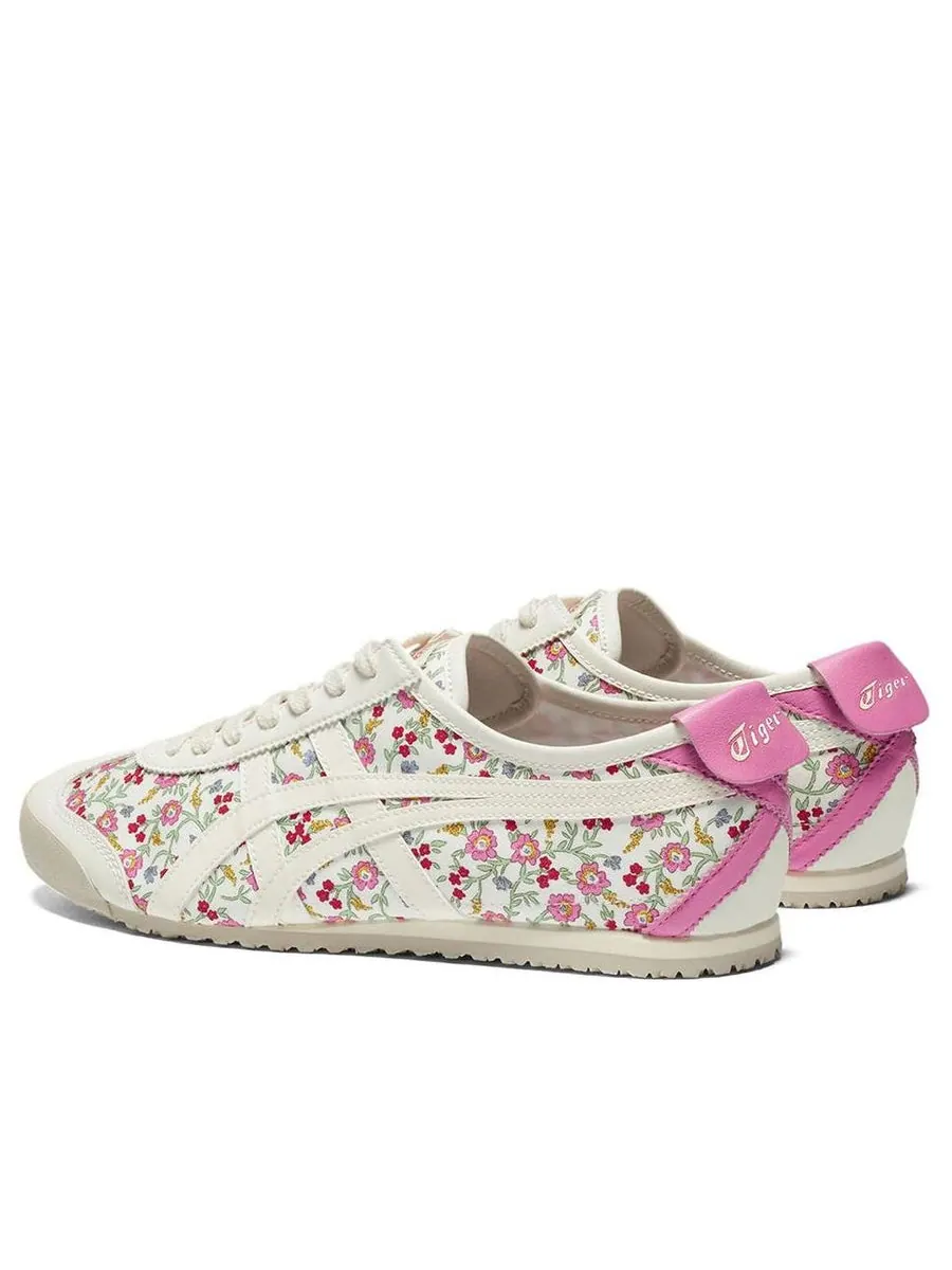 Кроссовки Onitsuka Tiger Mexico 66 'Cream Pink Floral' — изображение 3 из 6, бежевый