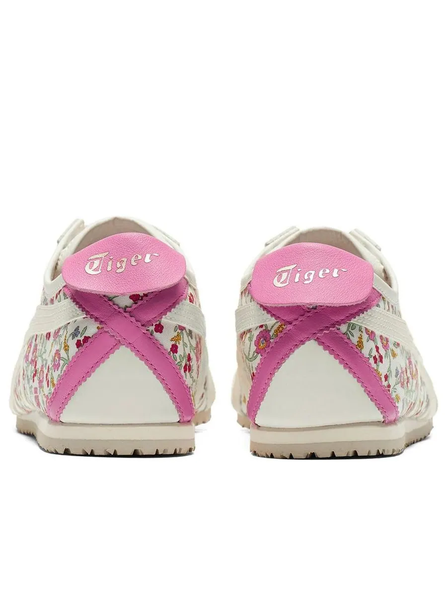 Кроссовки Onitsuka Tiger Mexico 66 'Cream Pink Floral' — изображение 4 из 6, бежевый