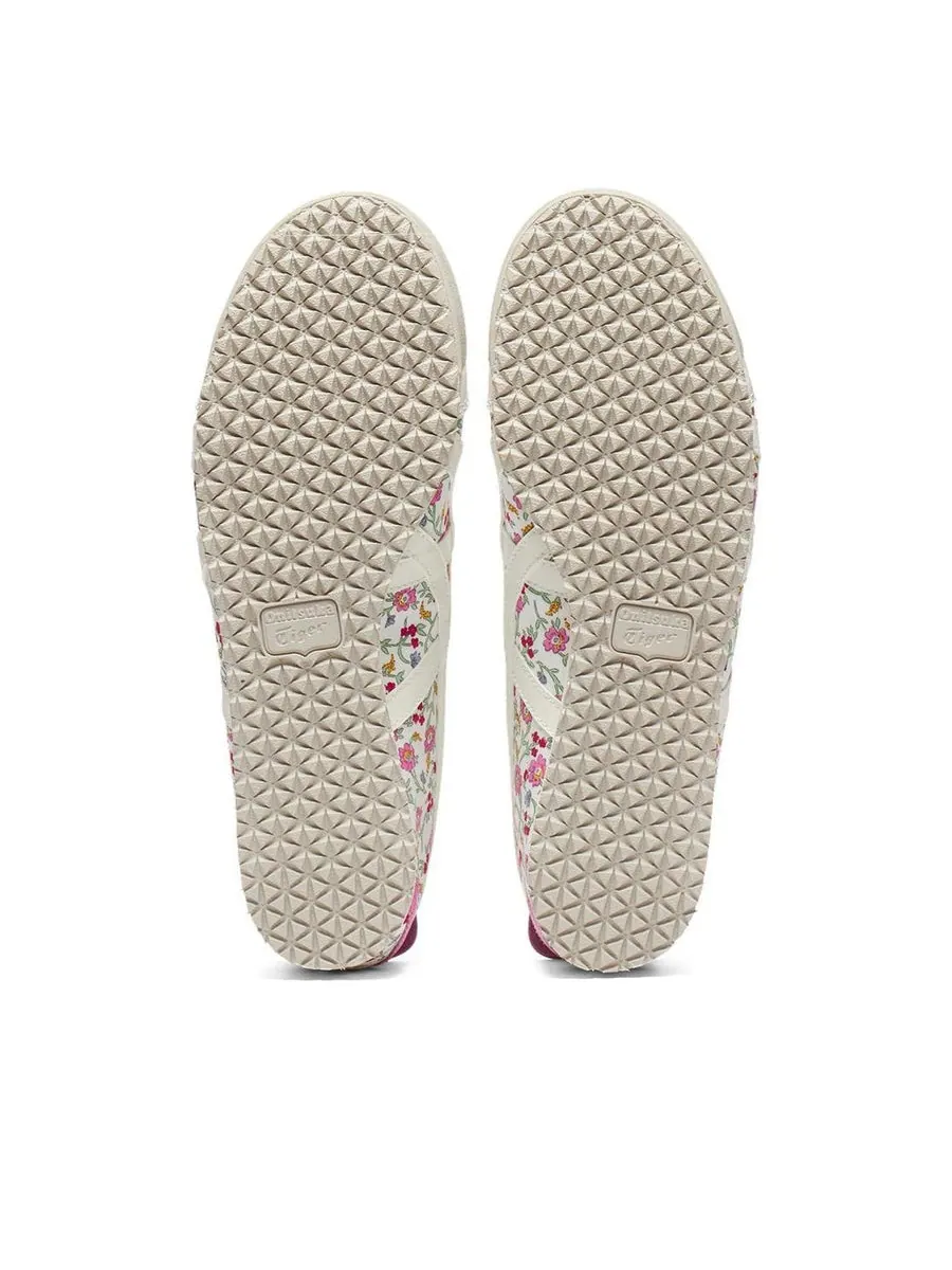 Кроссовки Onitsuka Tiger Mexico 66 'Cream Pink Floral' — изображение 6 из 6, бежевый