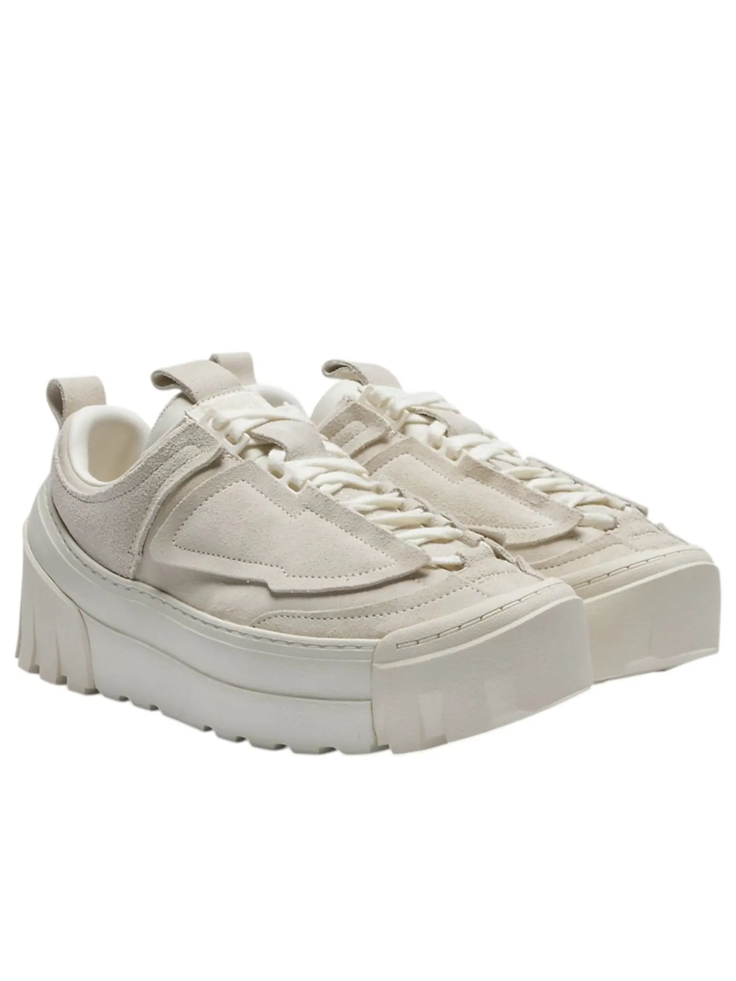Onitsuka Tiger Chunky Runner Lo 'Cream' — изображение 3 из 7, кремовый/кремовый